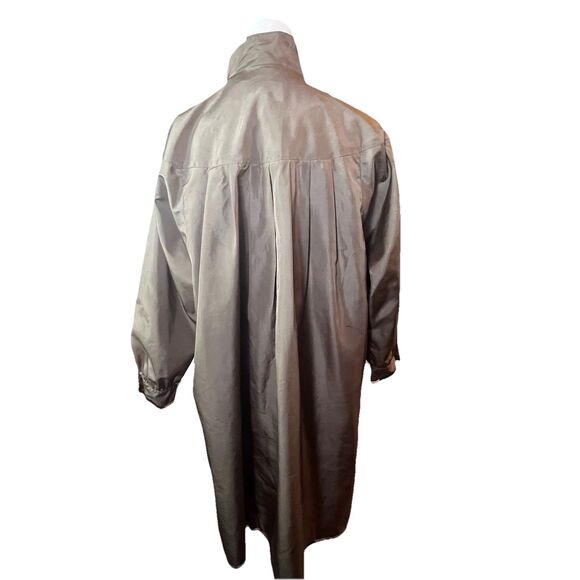 Rainshedder Women’s Trenchcoat With Zip In Quilted Liner Mock Collar Size Large - Picture 2 of 13